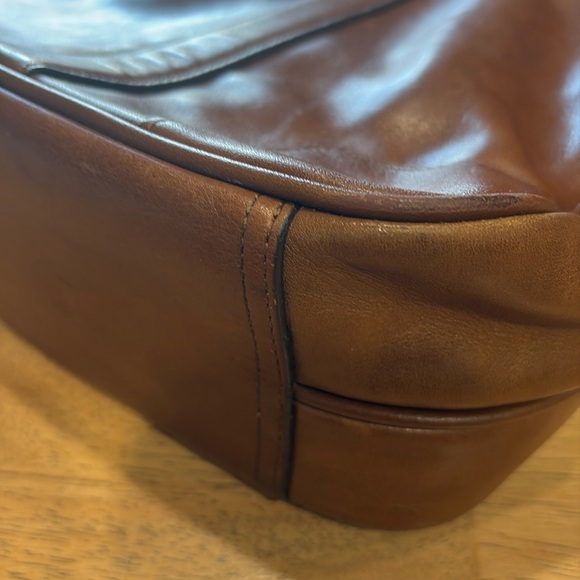 Coach BMK Commuter Leather Briefcase Shoulder Bag Computer - Picture 12 of 16